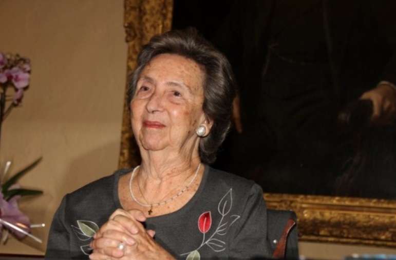 Pino Blanco Jardín, en noviembre de 2011 durante el homenaje que se rindió en Telde (Foto TA)